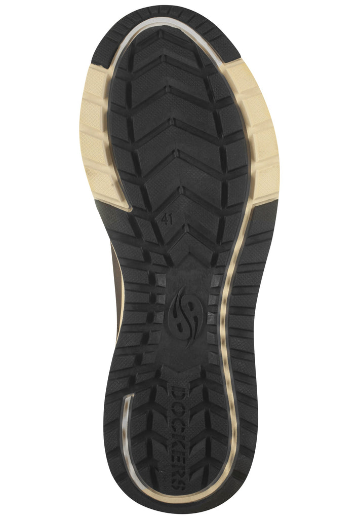 Dockers Sneaker Lederimitat Dunkelbraun