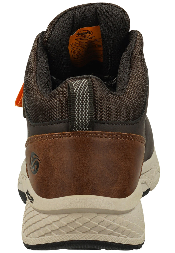 Dockers Sneaker Lederimitat Dunkelbraun