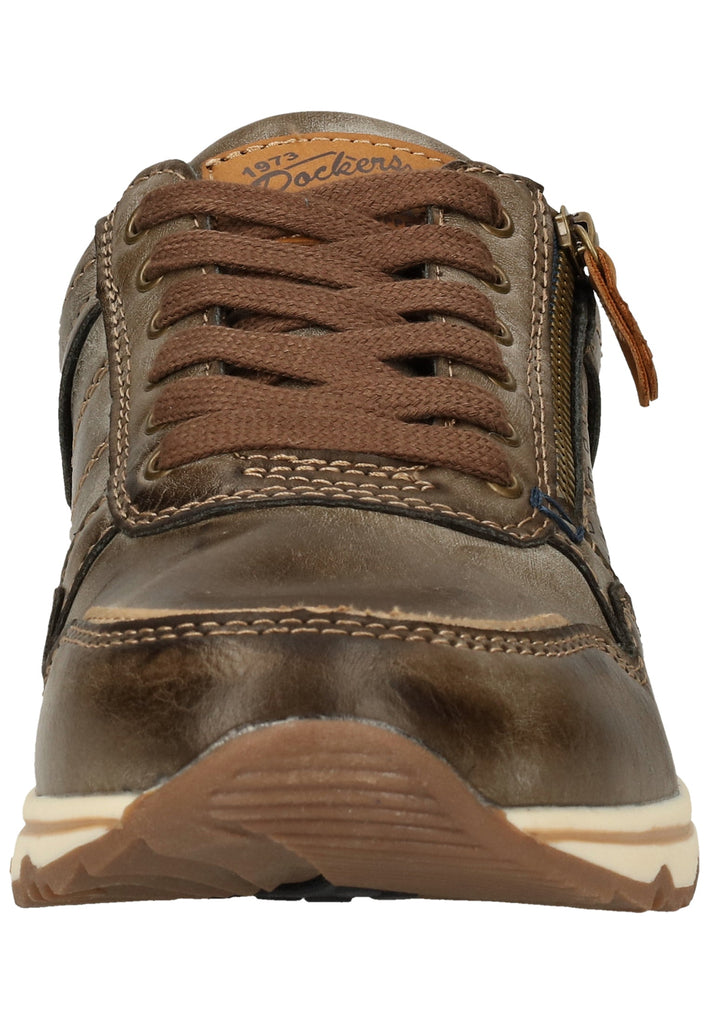 Dockers Sneaker Lederimitat Dunkelbraun
