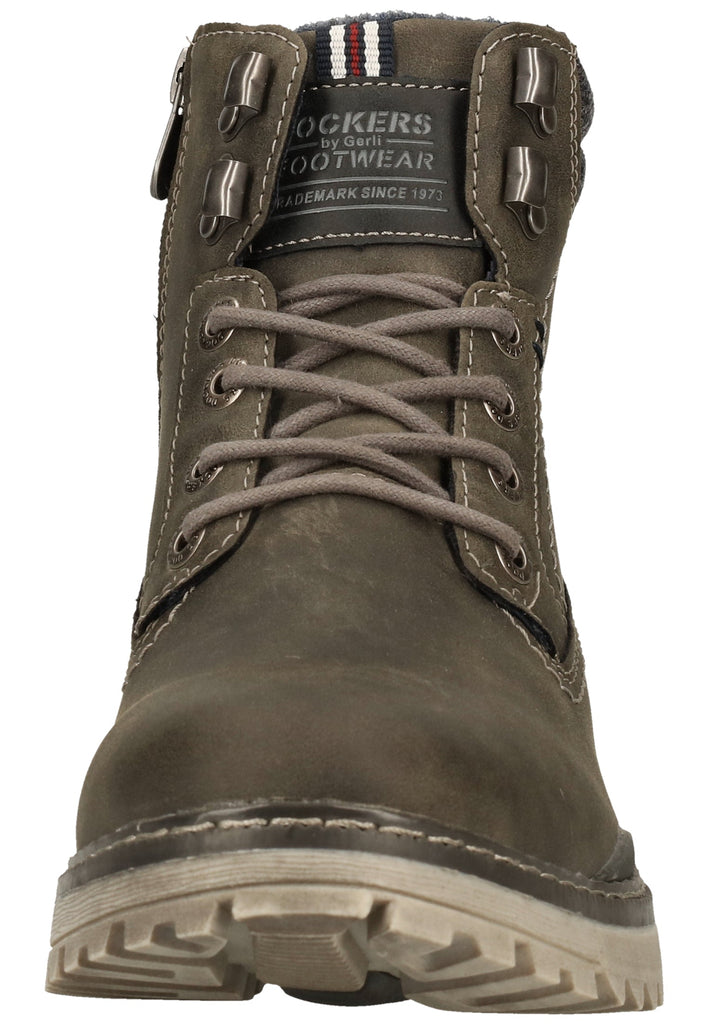 Dockers Sneaker Lederimitat Dunkelgrau