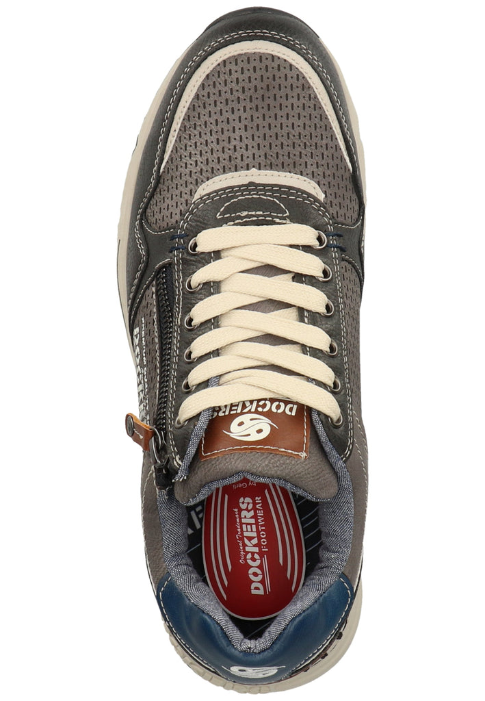 Dockers Sneaker Lederimitat Dunkelgrau