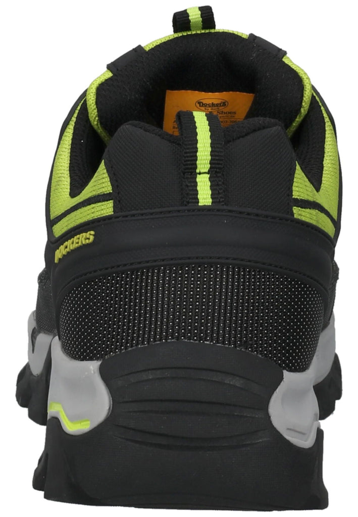 Dockers Sneaker Lederimitat Grün/Schwarz