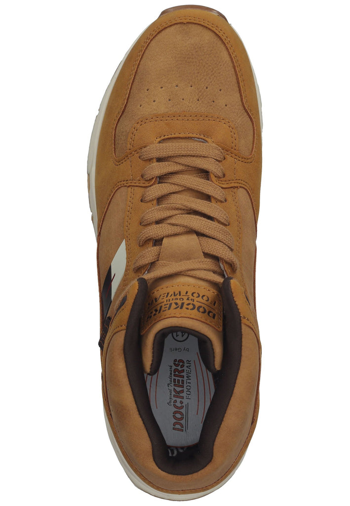 Dockers Sneaker Lederimitat Hellbraun