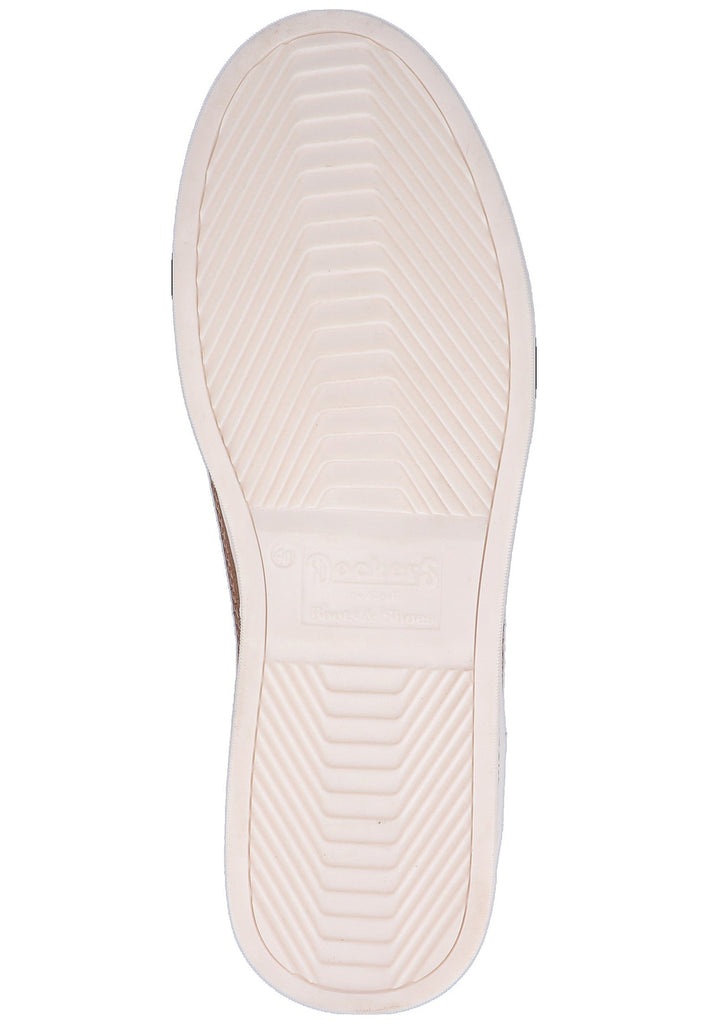 Dockers Sneaker Lederimitat Hellbraun
