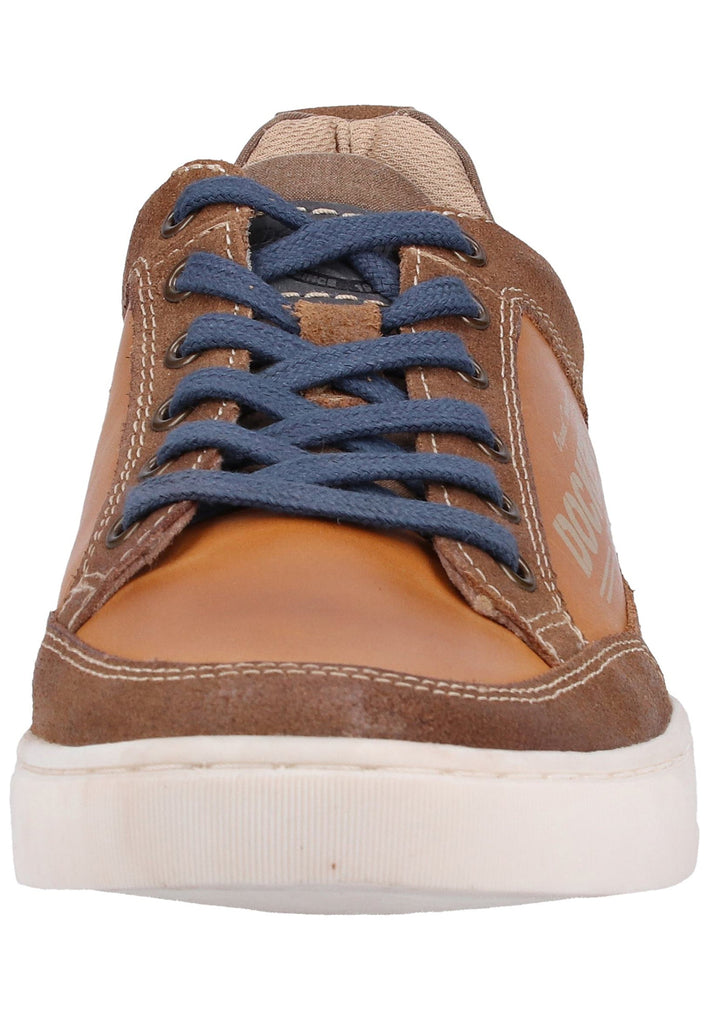 Dockers Sneaker Lederimitat Hellbraun