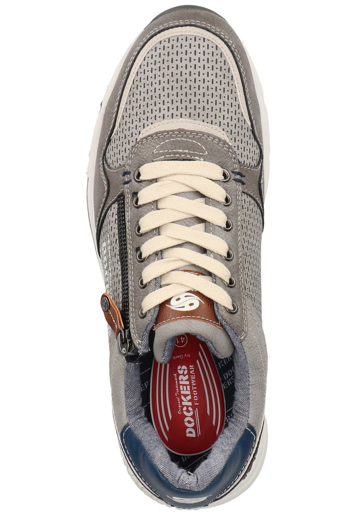 Dockers Sneaker Lederimitat Hellgrau