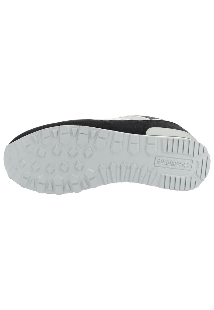 Dockers Sneaker Lederimitat/Mesh Schwarz/Grau