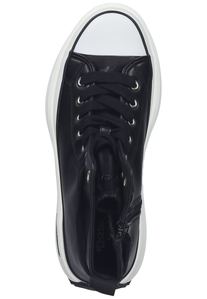 Dockers Sneaker Lederimitat Schwarz