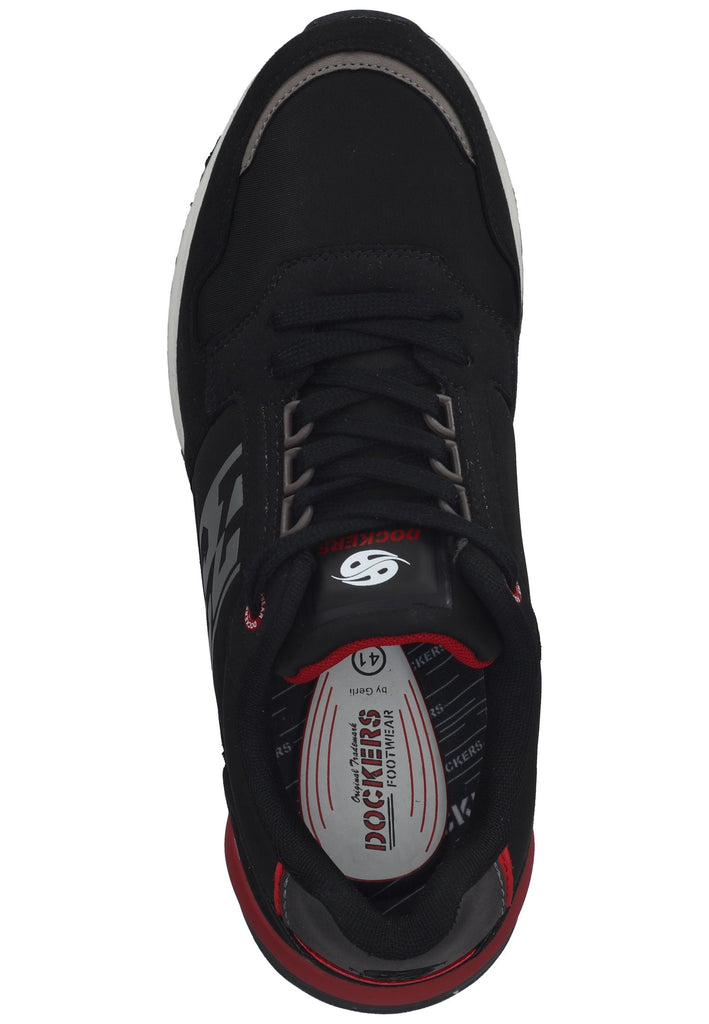 Dockers Sneaker Lederimitat Schwarz