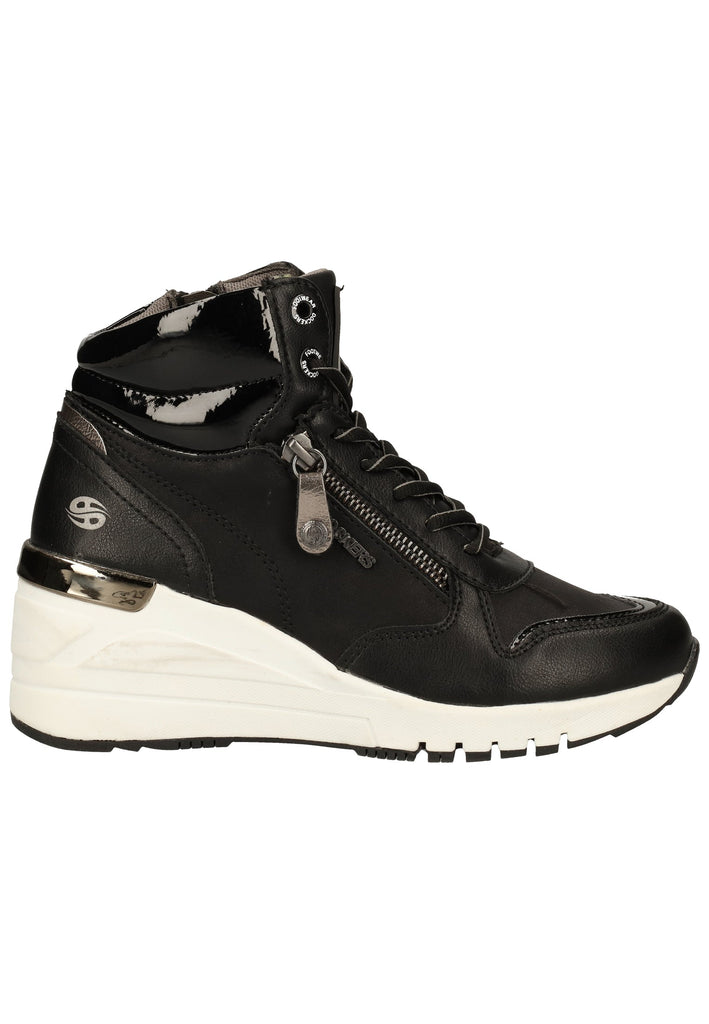 Dockers Sneaker Lederimitat Schwarz