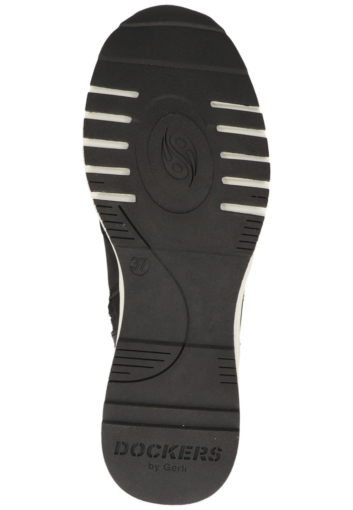 Dockers Sneaker Lederimitat Schwarz