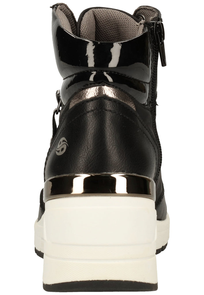 Dockers Sneaker Lederimitat Schwarz