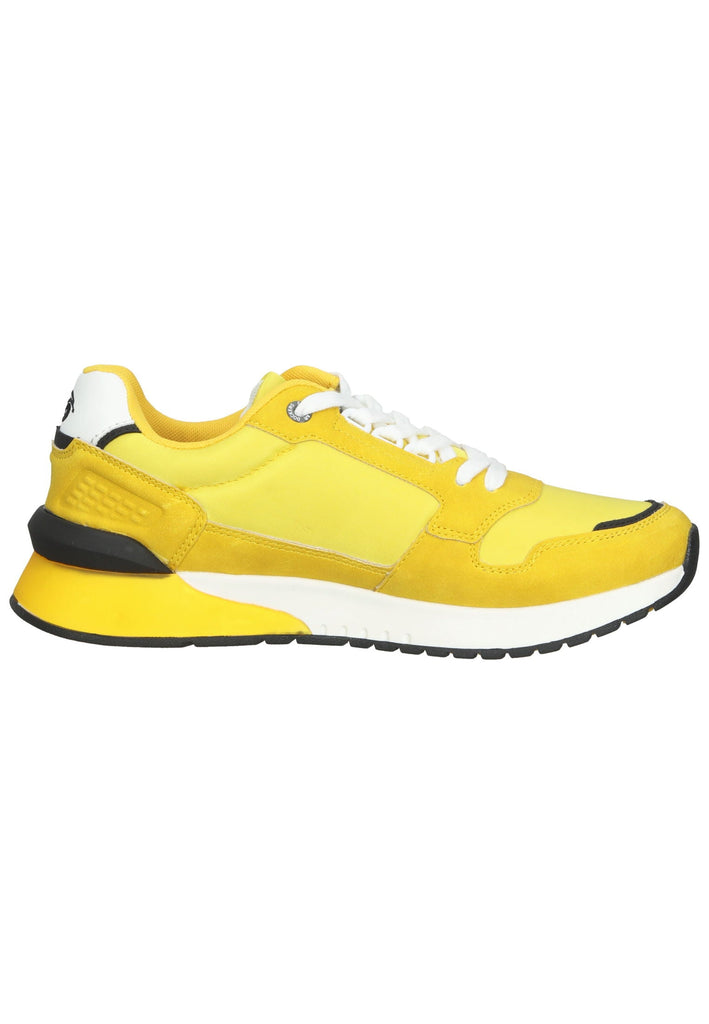 Dockers Sneaker Lederimitat Schwarz/Gelb