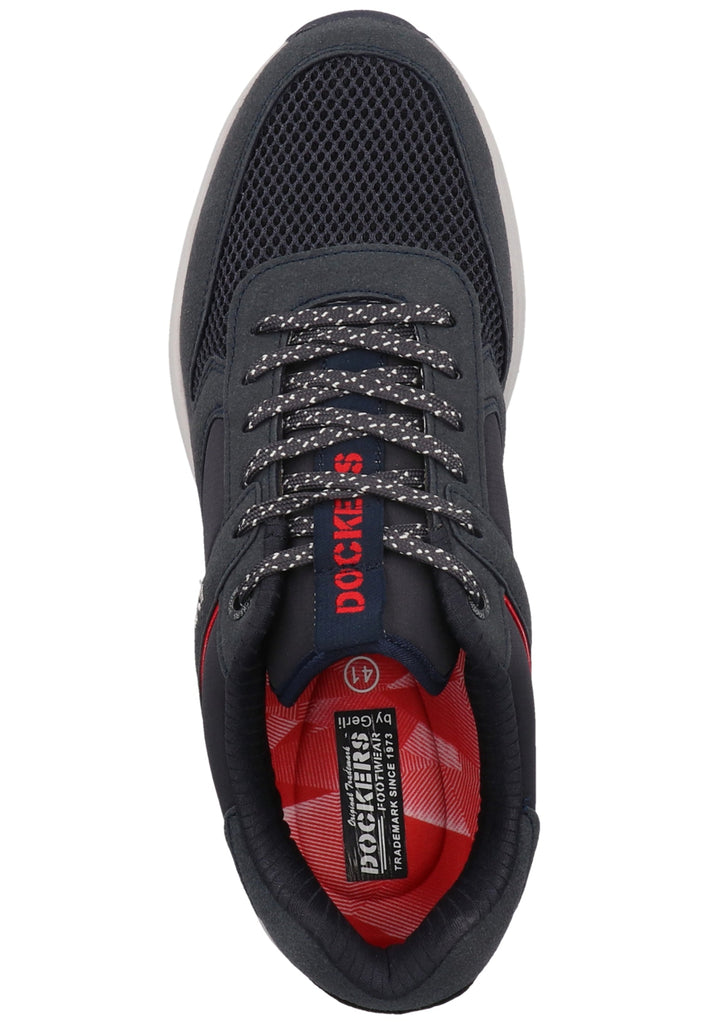 Dockers Sneaker Lederimitat/Textil Blau