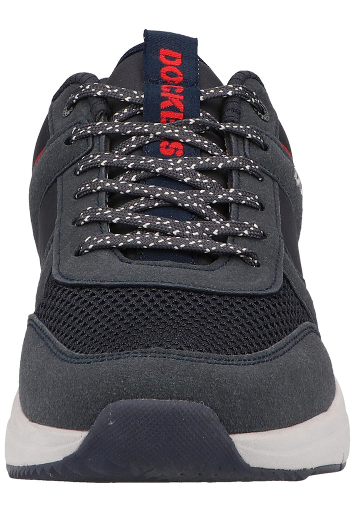 Dockers Sneaker Lederimitat/Textil Blau