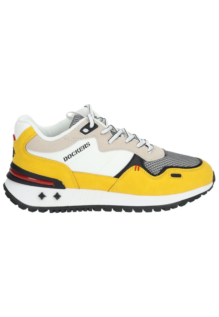 Dockers Sneaker Lederimitat/Textil Gelb