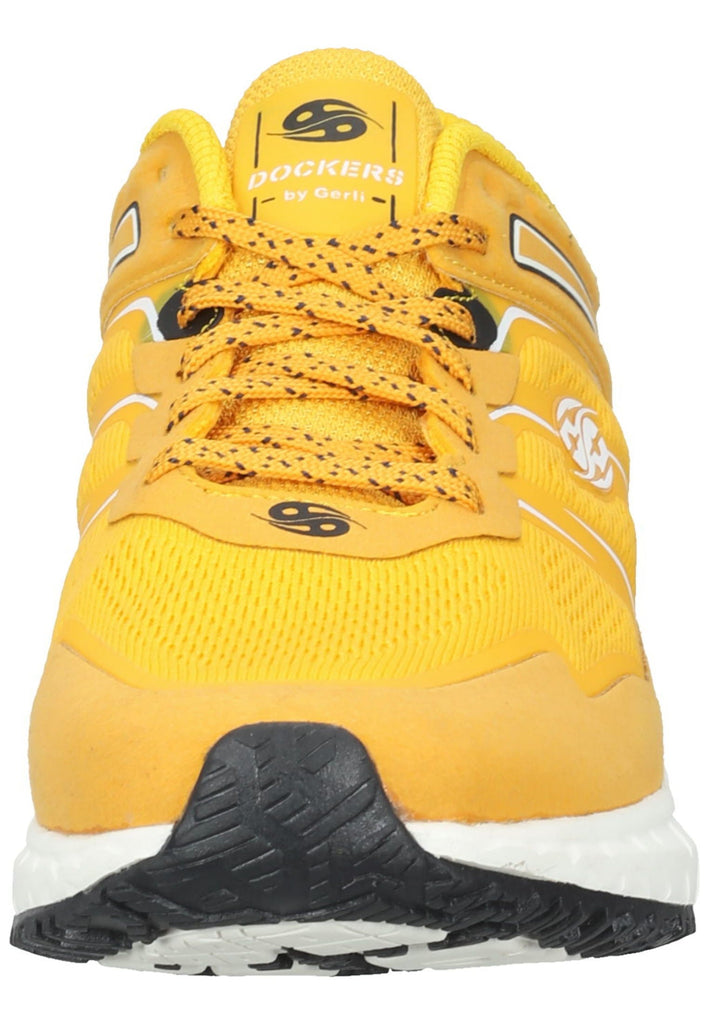Dockers Sneaker Lederimitat/Textil Gelb