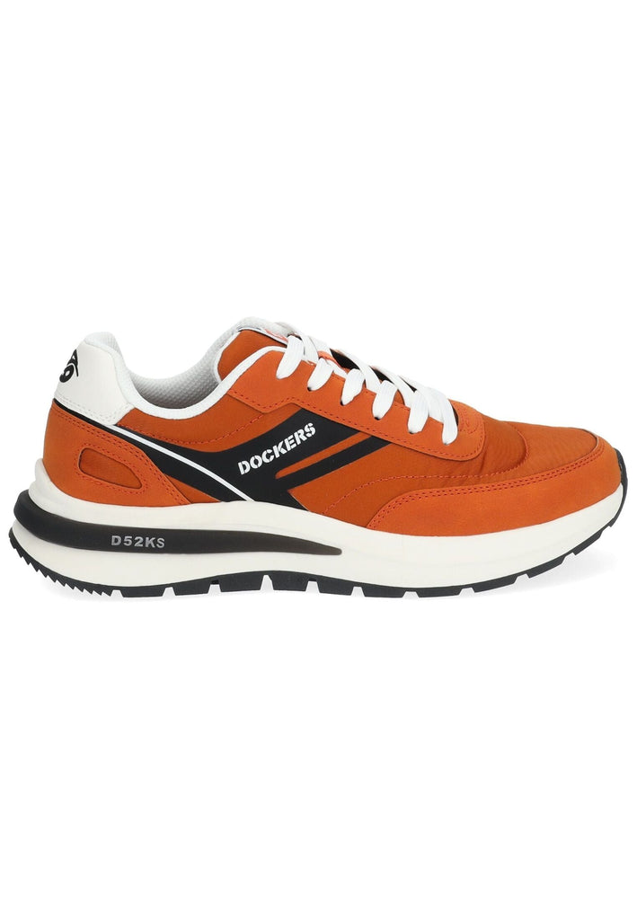 Dockers Sneaker Lederimitat/Textil Orange