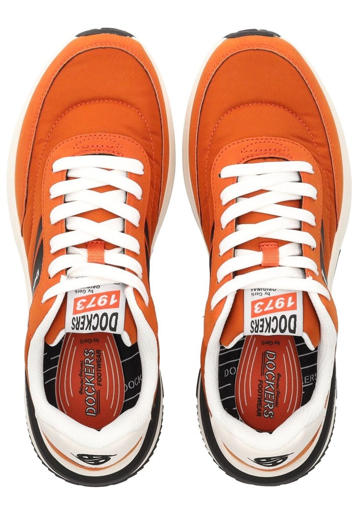 Dockers Sneaker Lederimitat/Textil Orange