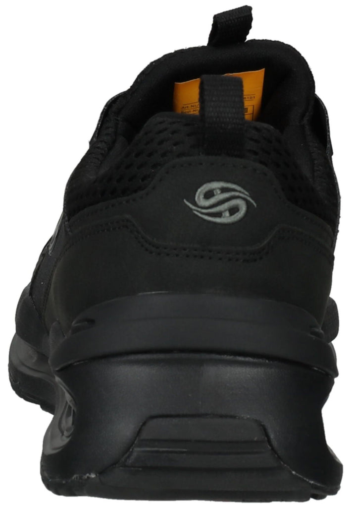 Dockers Sneaker Lederimitat/Textil Schwarz