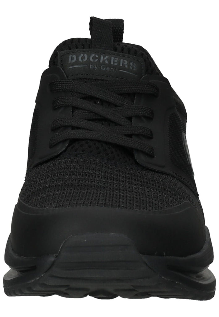 Dockers Sneaker Lederimitat/Textil Schwarz