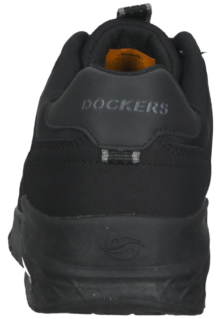 Dockers Sneaker Lederimitat/Textil Schwarz