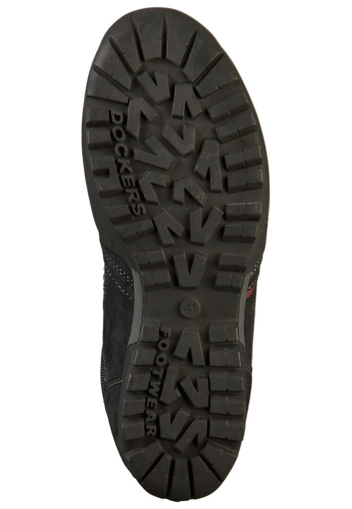 Dockers Sneaker Lederimitat/Textil Schwarz