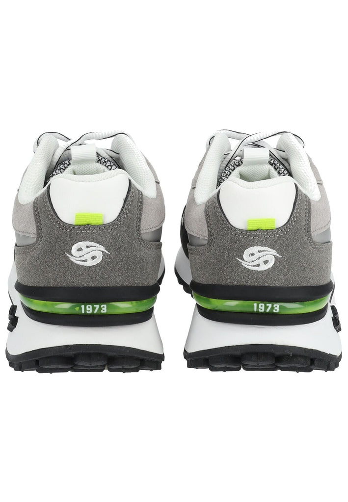 Dockers Sneaker Lederimitat/Textil Schwarz/Grau