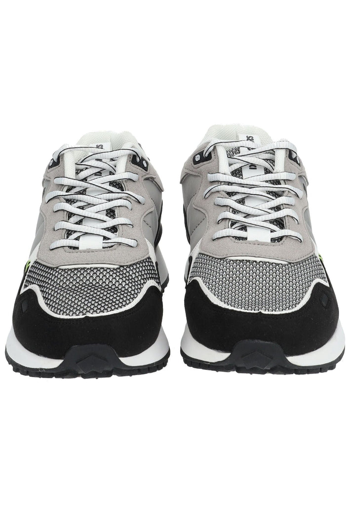 Dockers Sneaker Lederimitat/Textil Schwarz/Grau