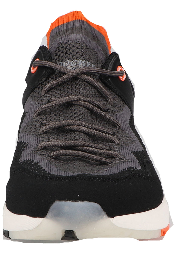 Dockers Sneaker Lederimitat/Textil Schwarz/Grau