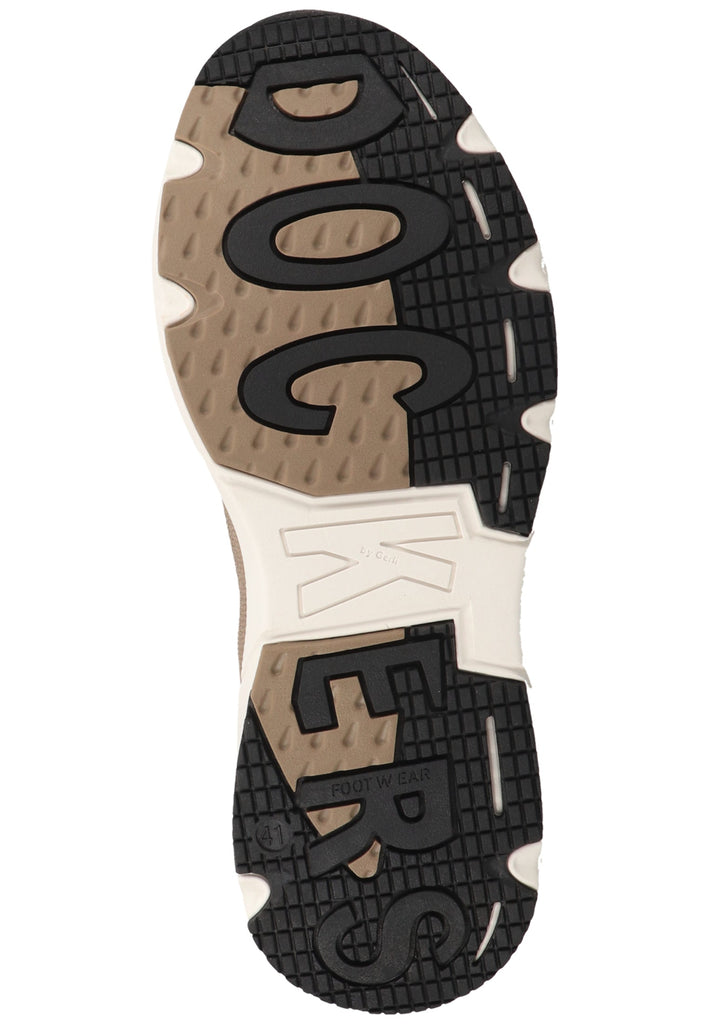 Dockers Sneaker Lederimitat/Textil Tan