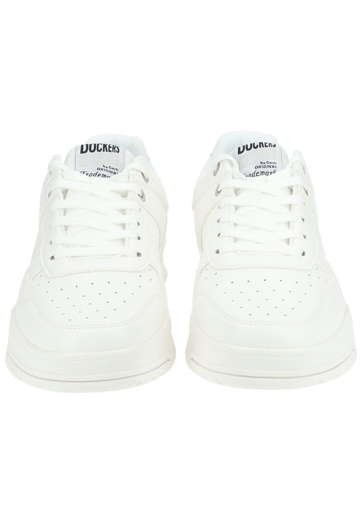 Dockers Sneaker Lederimitat Weiß