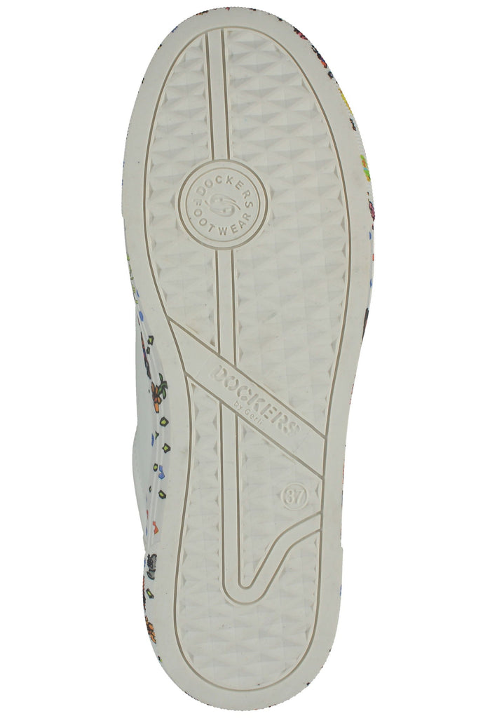 Dockers Sneaker Lederimitat Weiß