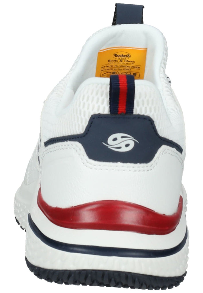 Dockers Sneaker Lederimitat Weiß