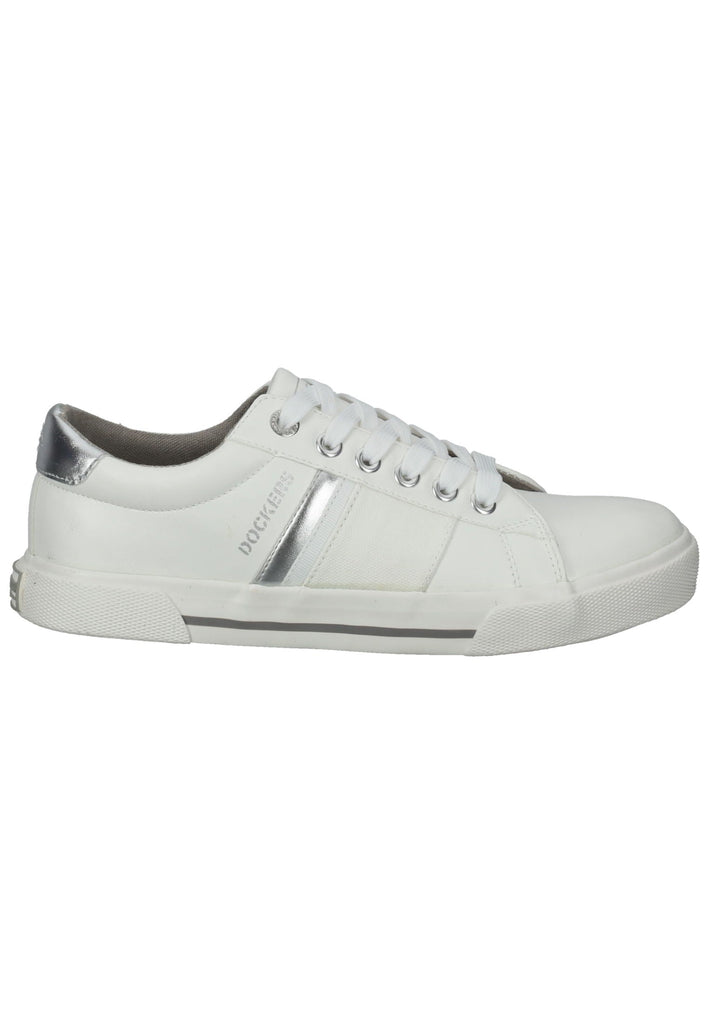 Dockers Sneaker Lederimitat Weiß
