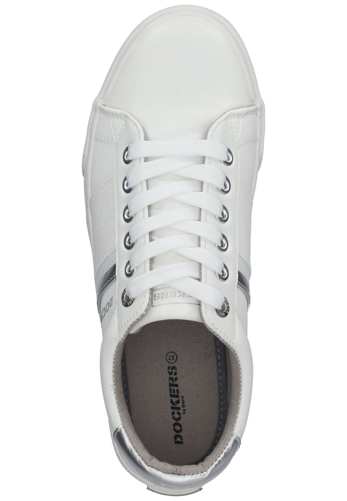Dockers Sneaker Lederimitat Weiß