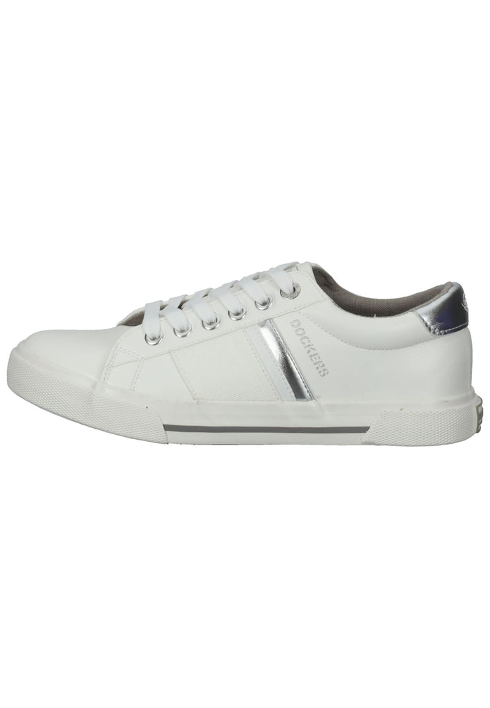 Dockers Sneaker Lederimitat Weiß