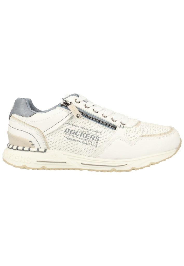 Dockers Sneaker Lederimitat Weiß
