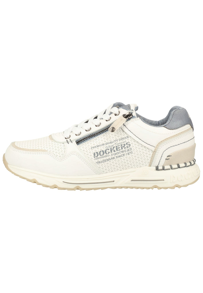 Dockers Sneaker Lederimitat Weiß