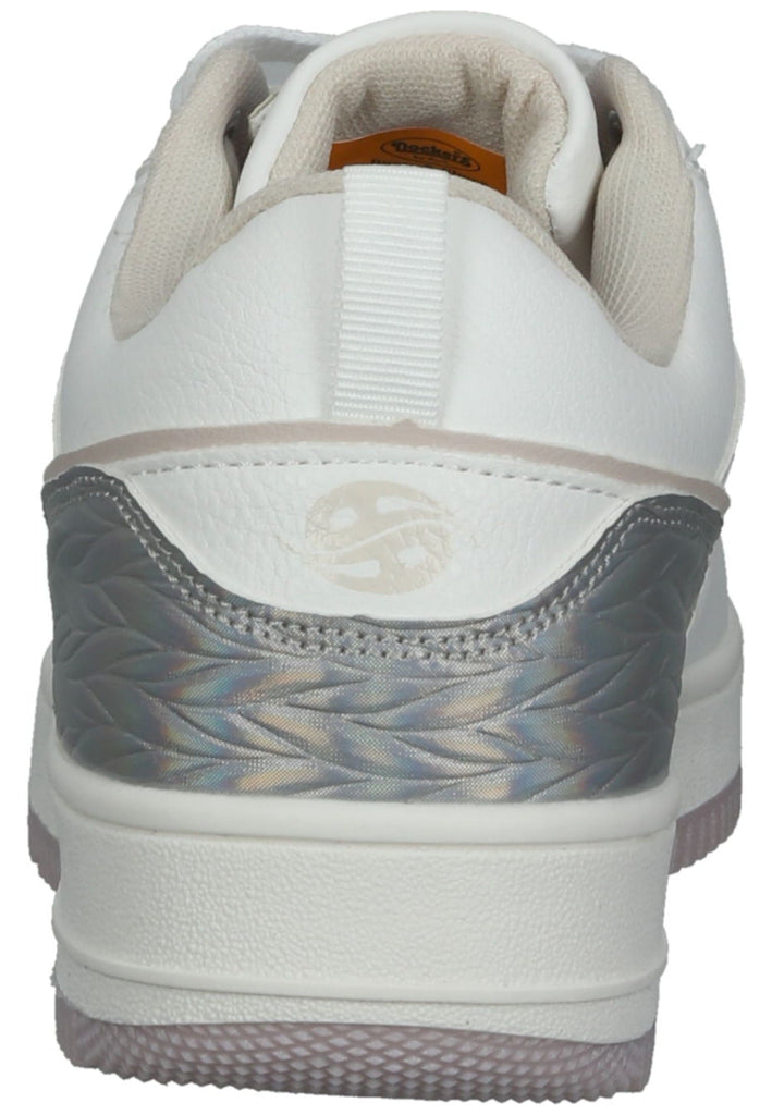 Dockers Sneaker Lederimitat Weiß Kombi