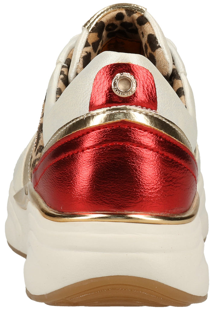 Dockers Sneaker Lederimitat Weiß Kombi