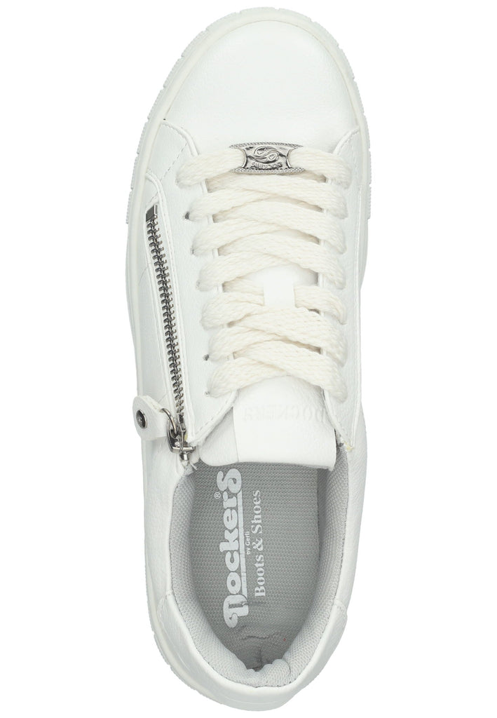 Dockers Sneaker Nappaleder Weiß