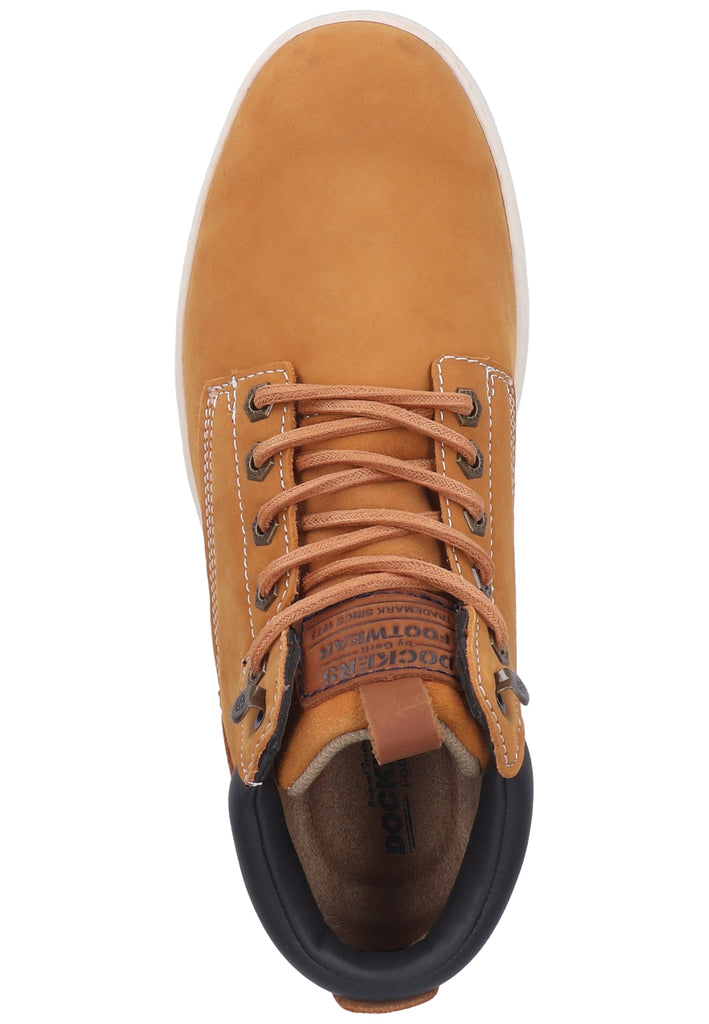 Dockers Sneaker Nubukleder Golden Tan