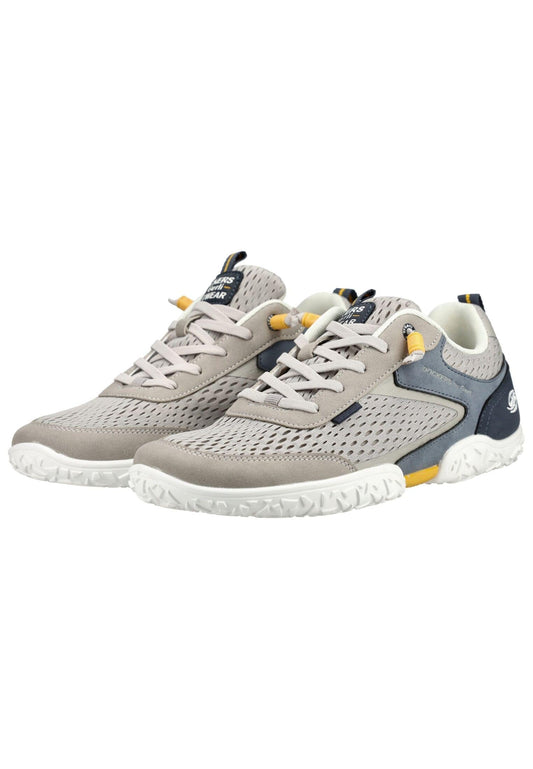 Dockers Sneaker Textil Grau/Blau