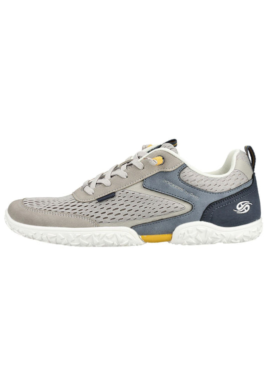 Dockers Sneaker Textil Grau/Blau
