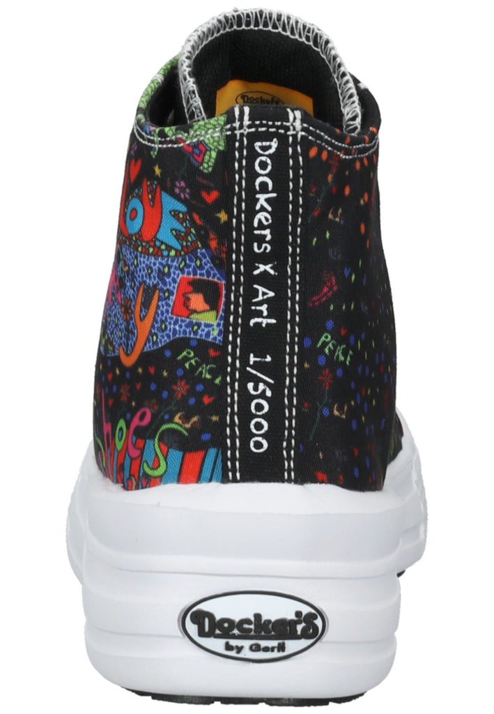 Dockers Sneaker Textil Schwarz/Rot