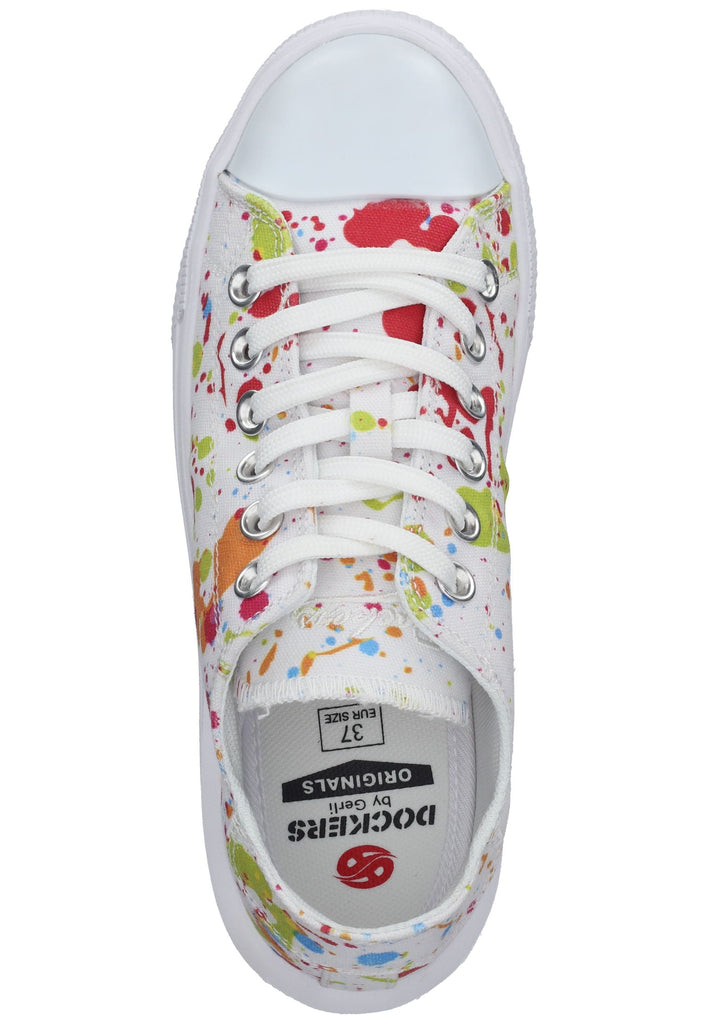 Dockers Sneaker Textil Weiß Kombi