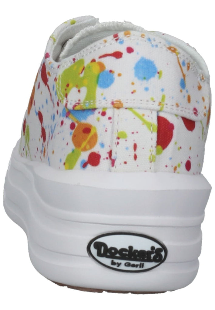Dockers Sneaker Textil Weiß Kombi