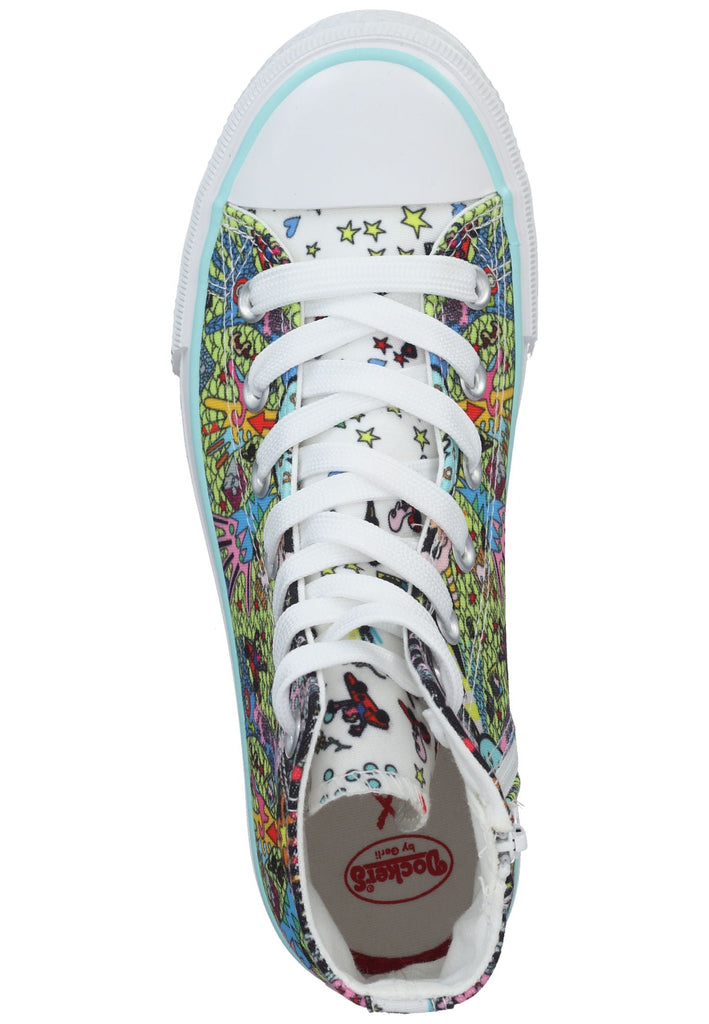 Dockers Sneaker Textil Weiß/Rot