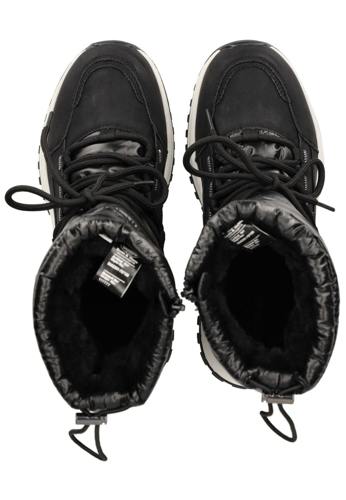 Dockers Stiefel Nylon Schwarz Warmfutter